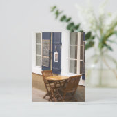 Het dorp Gruissan. La Clape. Languedoc dorp Briefkaart (Staand voorkant)