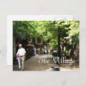 Het dorp in Gatlinburg, briefkaart van Tennessee (Voorkant / Achterkant)