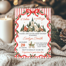 Het Dorp Kerst Baby Shower