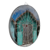 Het dorp Mano Juan in Saona Domenican Dartbord (Voorkant Links)