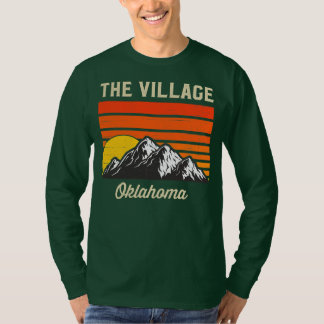 Het dorp Oklahoma Retro City Staat Vintage USA T-shirt