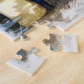 Het dorp Real Portugal — Obidos Castled Legpuzzel (Zijkant)