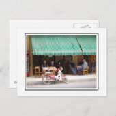 Het dorp taverna briefkaart (Voorkant / Achterkant)