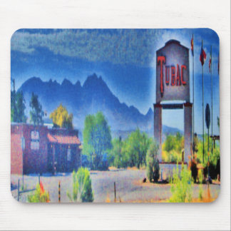 Het dorp, Tubac, Arizona mousepad Muismat