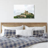 Het dorp Turenne in Frankrijk Canvas Afdruk (Insitu (Slaapkamer))