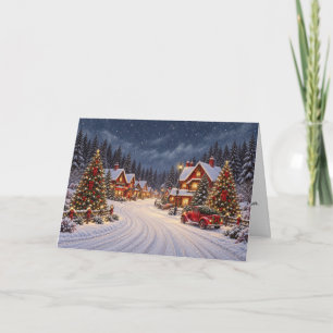 Het dorp waar Kerstmis leeft Feestdagen Kaart