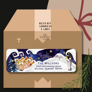 Het Dorp Winter Guardian Baby Shower Etiket