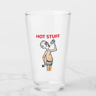 Het dorstige man glas
