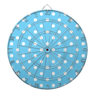 HET DOT Blue Polka Dot Dart Board Dartbord