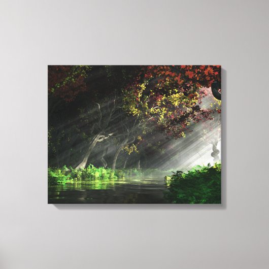 Het draaien canvas afdruk (Voorkant)