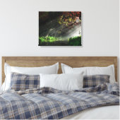 Het draaien canvas afdruk (Insitu (Slaapkamer))