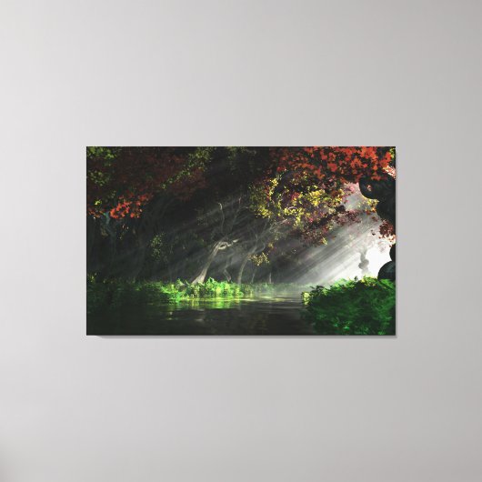 Het draaien canvas afdruk (Voorkant)