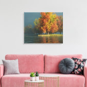 Het draaien canvas afdruk (Insitu (Woonkamer))