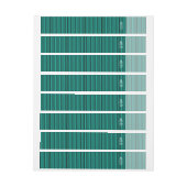Het draaien Stripes houdt CALM EN Uw Creatieve Tek (Vel)