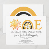 Het draaien van Één Uitnodiging van de Partij van  (Voorkant / Achterkant)