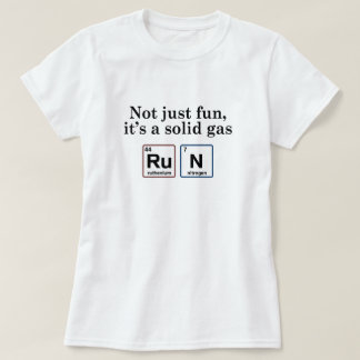 Het draaien van vaste gaselementen t-shirt