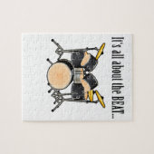 Het draait allemaal om de Beat Legpuzzel (Horizontaal)