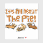 Het draait allemaal om de Pie Sticker (Vel)