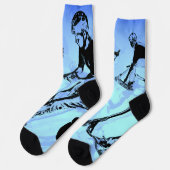 Het draait allemaal om de scooter. - Scooter Trick Sokken (Links)