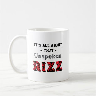 Het draait allemaal om die onuitgesproken Rizz Roo Koffiemok