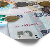 Het draait allemaal om geld! poster (Hoek)