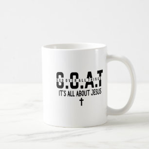 Het draait allemaal om Jezus, maak de hemel druk G Koffiemok