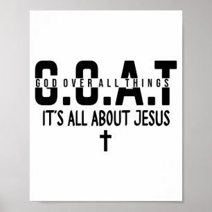 Het draait allemaal om Jezus, maak de hemel druk, Poster