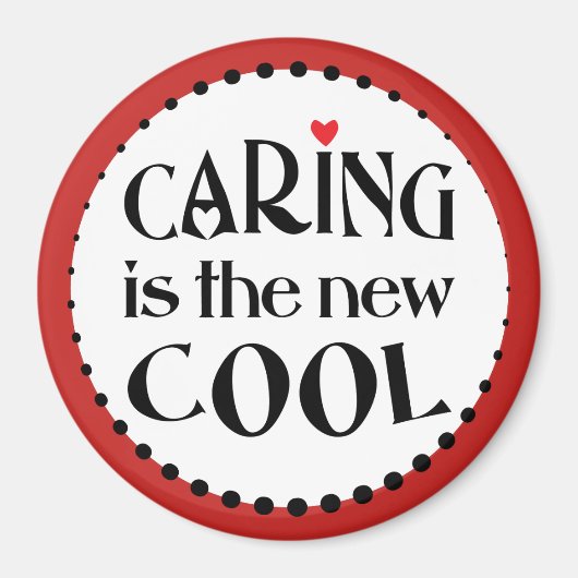 Het dragen is de nieuwe COOL Magneet (Voorkant)