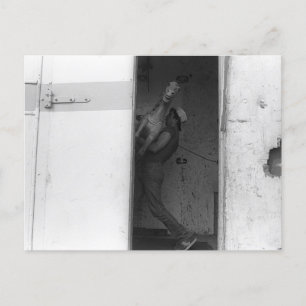 Het dragen van de Paard Briefkaart