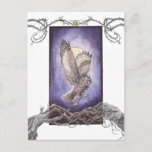 Het dragen van drie Hallow Rings Briefkaart