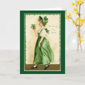 Het dragen van Green Kaart (Gele Bloem)