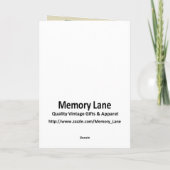 Het dragen van Groen - Vers binnen Kaart (Achterkant)