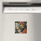 Het dragen van het Kruis met drie gezichten Magneet (Insitu (Vaatwasser))