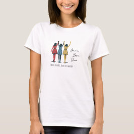 Het drie BFFs Shirt, Tres Marias, Beste vrienden T-shirt