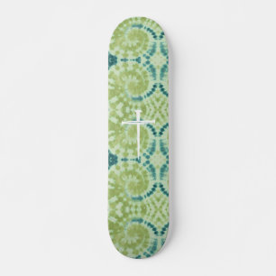 Het Drie Spijkers Kruis Groen Tie Die Christelijk Skateboard