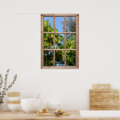 Het drijvende Uitzicht van de Boom van de Laborato Poster (Keuken)