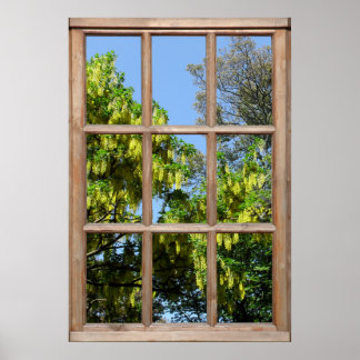 Het drijvende Uitzicht van de Boom van de Laborato Poster