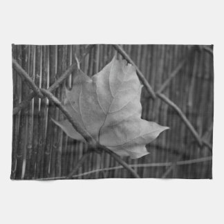 Het droge esdoornblad - Handdoek