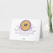 Het Dromen van de oriëntalist de Romantische Kaart (Achterkant)