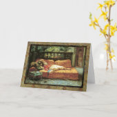 Het Dromen van de oriëntalist de Romantische Kaart (Gele Bloem)