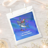 Het dromen van een geweldige witte haai grappige k bedankzakje (Geknipt)