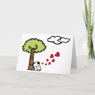 Het dromen van Liefde Feestdagen Kaart