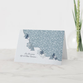 Het dromen van Witte Kerstmis Feestdagen Kaart