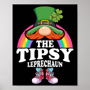 Het Dronken Dwerg St. Patrick's Dag Kostuum  Poster
