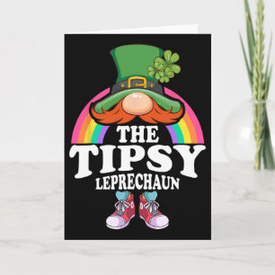 Het Dronken Kabouter St. Patrick's Dag Kostuum Kaart