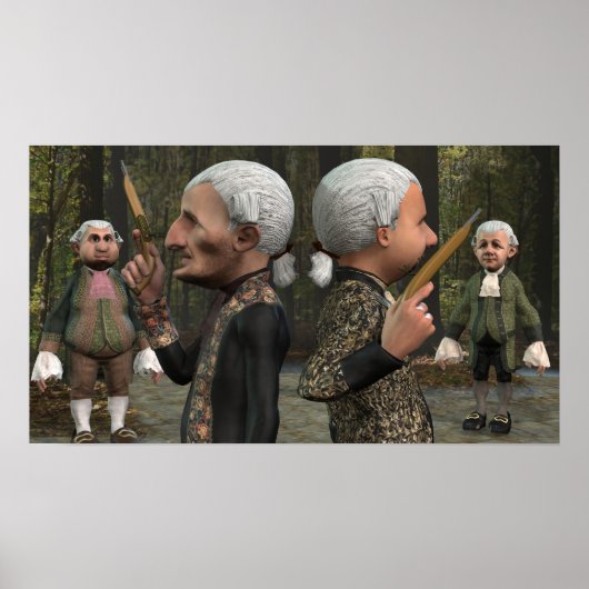 Het duel - kleine Poster (Voorkant)