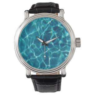 Het duidelijke Blauwe Horloge van het Water van de