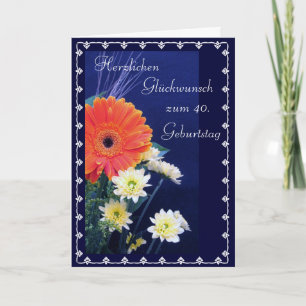 Het Duits: Gelukkige veertigste/vijftigste… Kaart