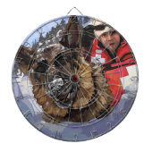 Het Duitse Schapenonderzoek en Redding in de sneeu Dartbord (Voorkant)