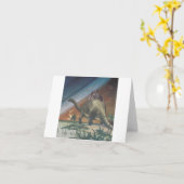 Het dutje van de dinosaurus - kaart (Gele Bloem)